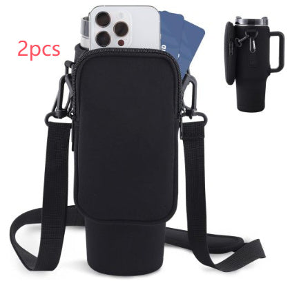 Water Bottle Carrier Bag, Compatible With 40oz Tumbler With Handle