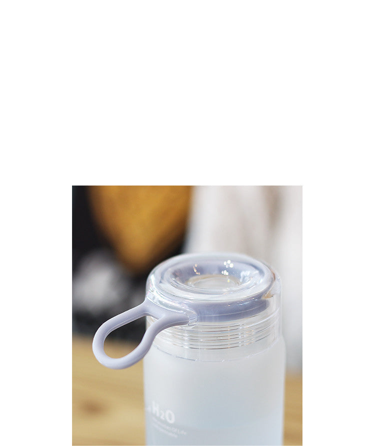 Frosted Starry Sky Large Capacity Portable Water Cup